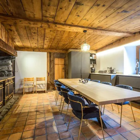 Chalet Rosaline Ferme 220m2 Charme Cheminee Jacuzzi Sauna *