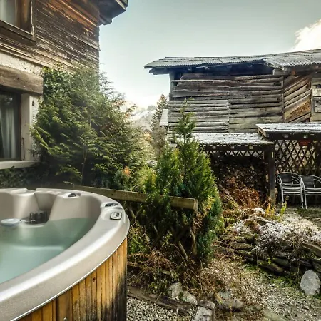 Rosaline Ferme 220m2 Charme Cheminee Jacuzzi Sauna * Les Houches