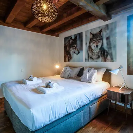 Chalet Rosaline Ferme 220m2 Charme Cheminee Jacuzzi Sauna *